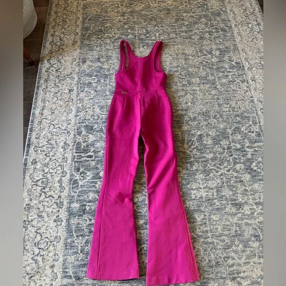 Vintage 80’s White Stage Ski Bib - Picture 4 of 5